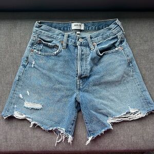 Agolde Parker Long Shorts